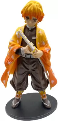 Zenitsu Demon Slayer Action Figure for Office Desk & Study Table